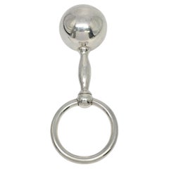 Tiffany & Co Sterling Silver Barbell Ring Rattle #22453