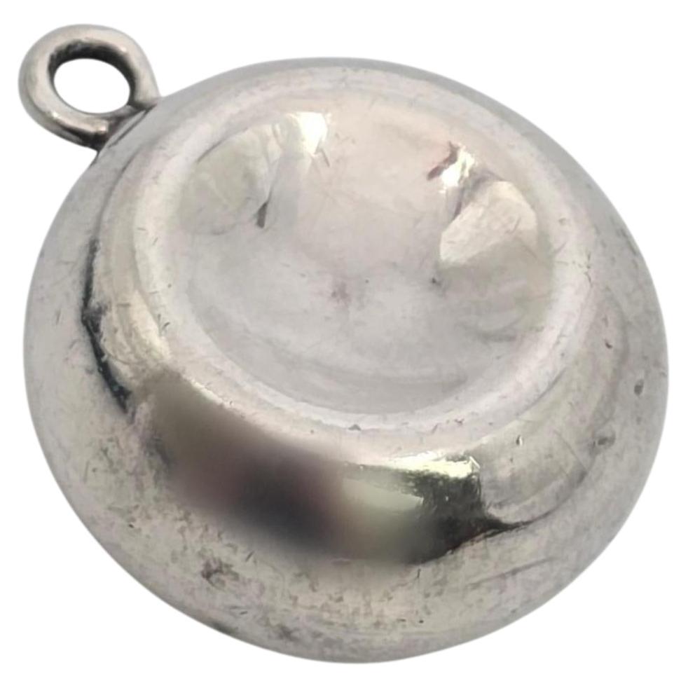 Tiffany & Co Sterling Silver Rattle Dangle #22459