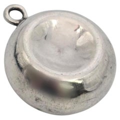 Tiffany & Co Sterling Silver Rattle Dangle #22459