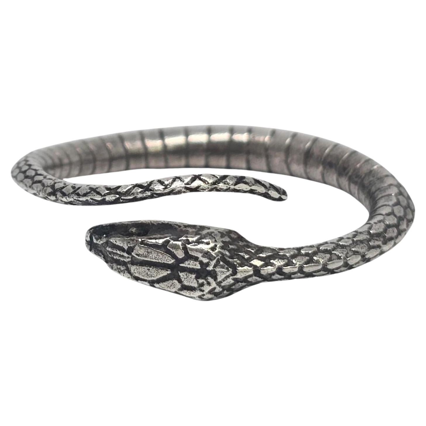 Anello portachiavi a forma di serpente in argento Tiffany & Co. vintage #22480