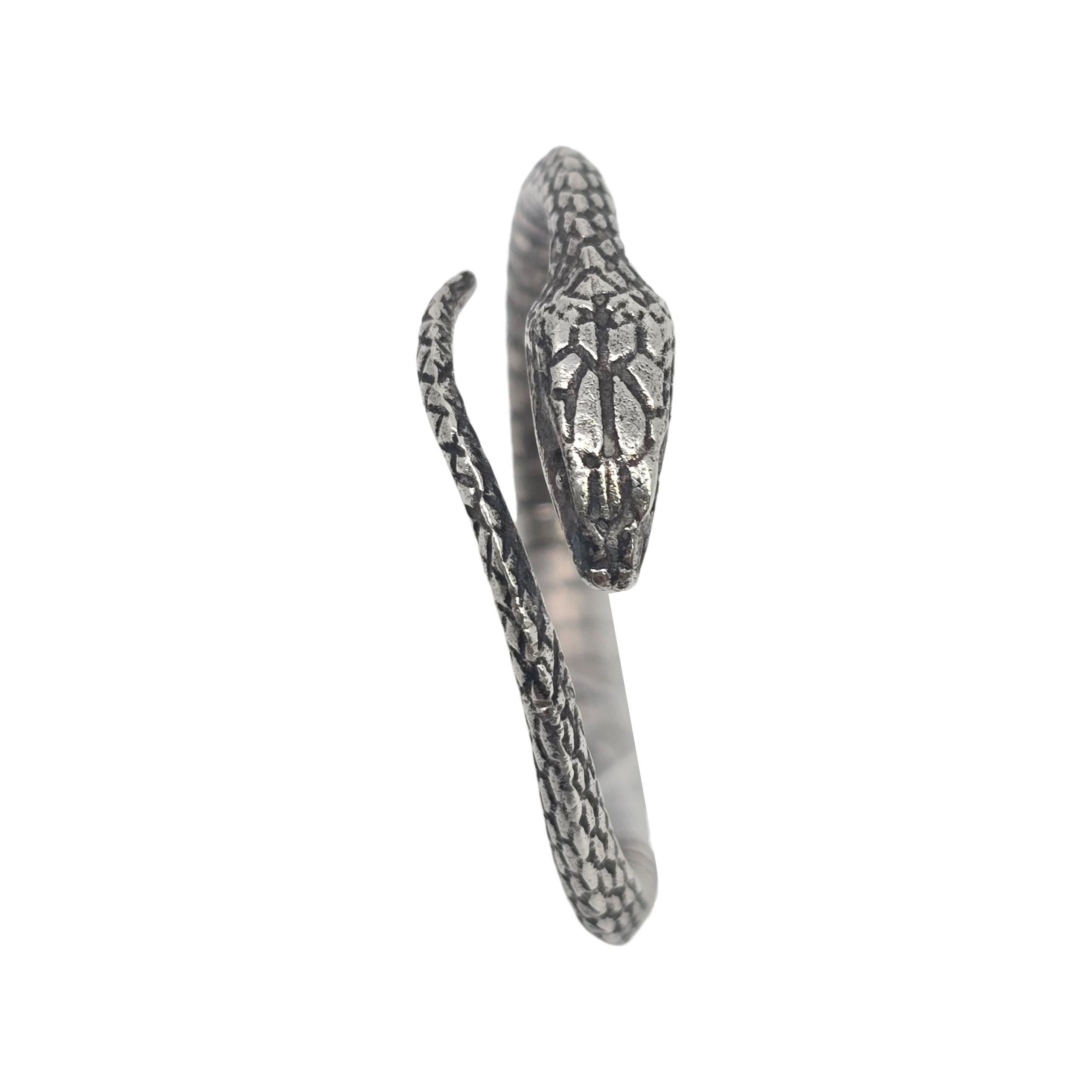Anello portachiavi a forma di serpente in argento Tiffany & Co. vintage #22480 in vendita 1