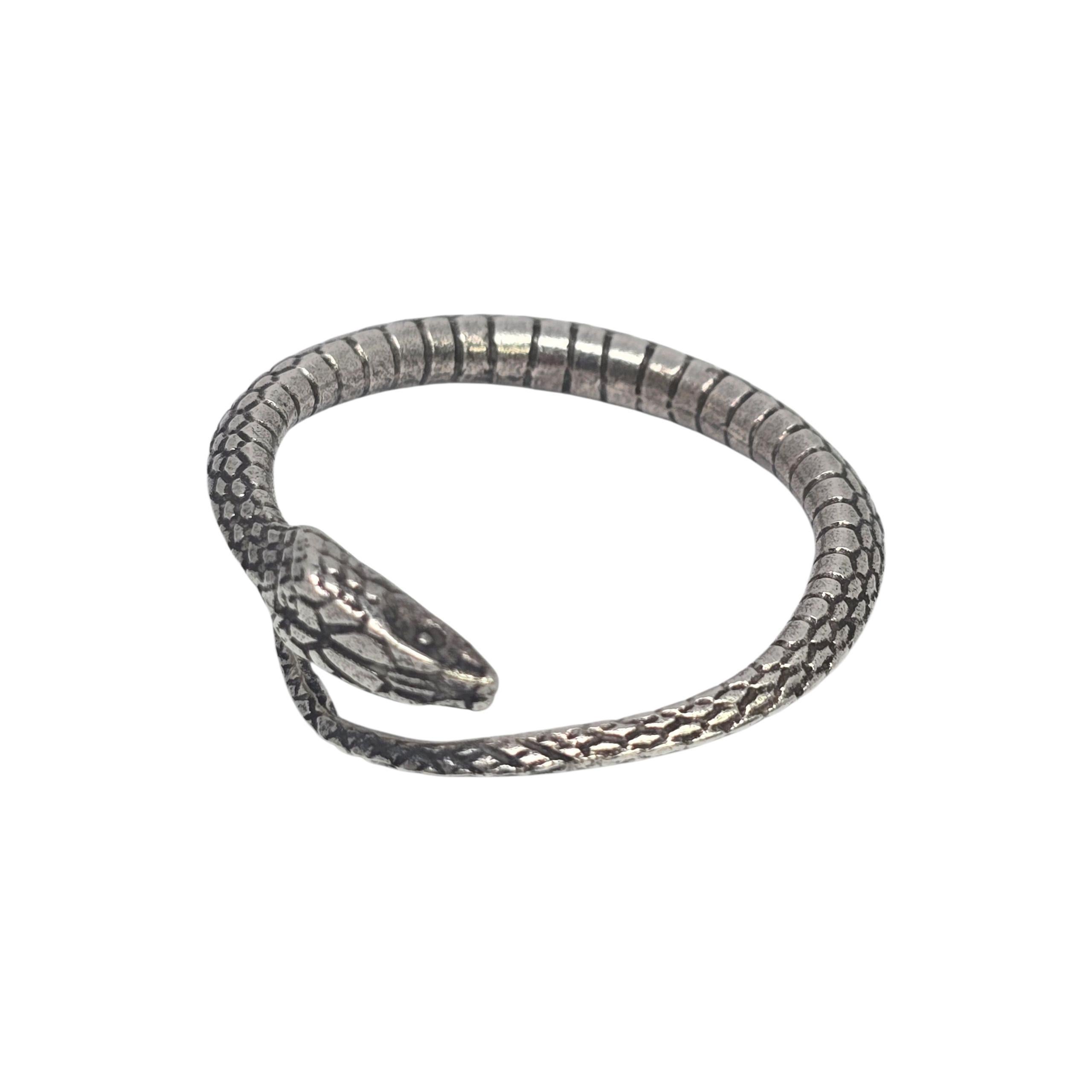 Anello portachiavi a forma di serpente in argento Tiffany & Co. vintage #22480 in vendita 4