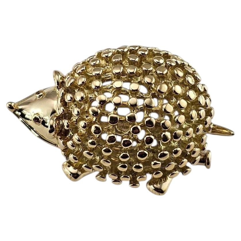 Tiffany & Co. Schlumberger 18K Yellow Gold and Ruby Hedgehog Brooch/Pin #25899