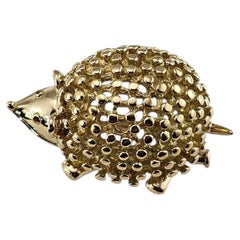 Tiffany & Co. Schlumberger 18K Yellow Gold and Ruby Hedgehog Brooch/Pin #25899