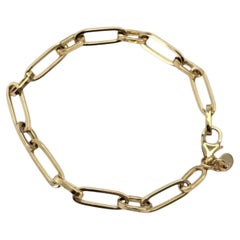 Pulsera de eslabones tipo «clip» de oro amarillo de 14K n.º 25723