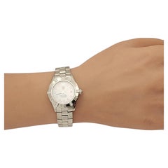 TAG Heuer Aquaracer WAF141G Ladies Diamond Watch MOP #23252