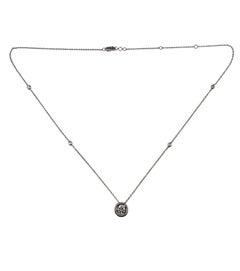 Collana Effy in oro bianco 14K con diamanti #25976