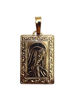 18K Yellow Gold Mother Mary Pendant #26092