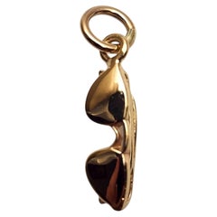 14K Yellow Gold Sunglasses Charm #26112