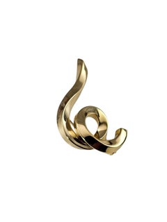 Tiffany & Co. 18K Yellow Gold Swirl Ribbon Brooch/Pin #26049