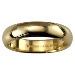 Tiffany & Co. 18K Yellow Gold Wedding Band Ring Size 6.25 #26047