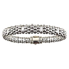 Lagos Sterling Silver Signature Caviar Beaded Bracelet