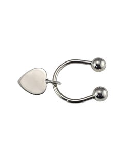 Tiffany & Co. Sterling Silver Heart Tag Key Ring #26233