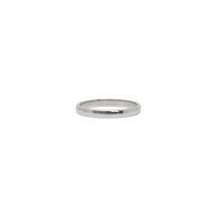 Tiffany & Co Platinum Classic Forever Wedding Band Ring 3mm Size 11 #26823