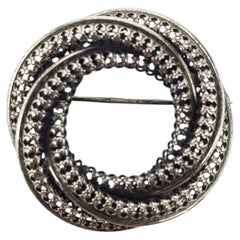 Spilla traforata in argento sterling Danecraft n. 25948