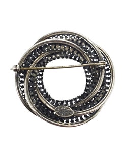 Spilla traforata in argento sterling Danecraft n. 25948