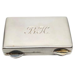 Tiffany & Co. Sterling Silver Rectangular Pill Box # 25946