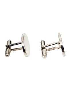 Tiffany & Co. Sterling Silver Classic Oval Cufflinks # 25905
