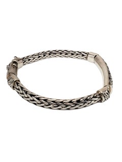 Keith Jack Sterling Silver Celtic ID Bar Men's Bracelet #25832