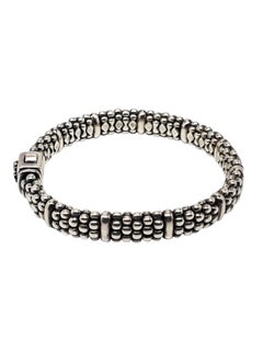 Lagos Caviar Sterling Silver Caviar Beaded Bracelet #25833