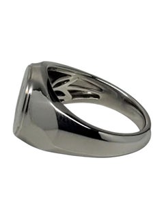 Gabriel & Co. Bague chevalière en argent sterling avec l'initiale « M », taille 10 #26001