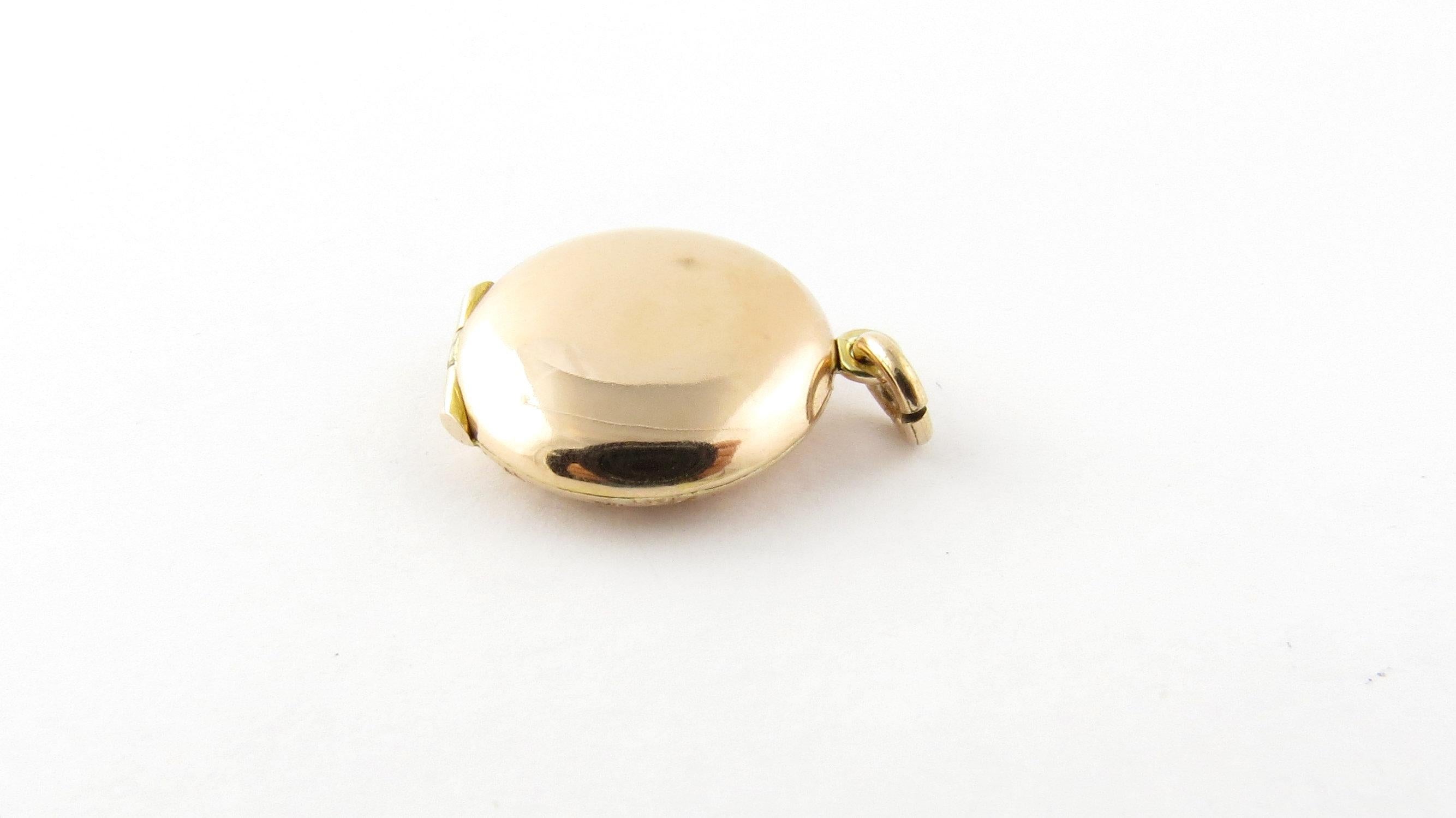 Women's 10 Karat Yellow Gold Locket Pendant