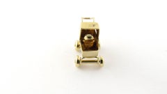 14 Karat Yellow Gold Baby Carriage Charm