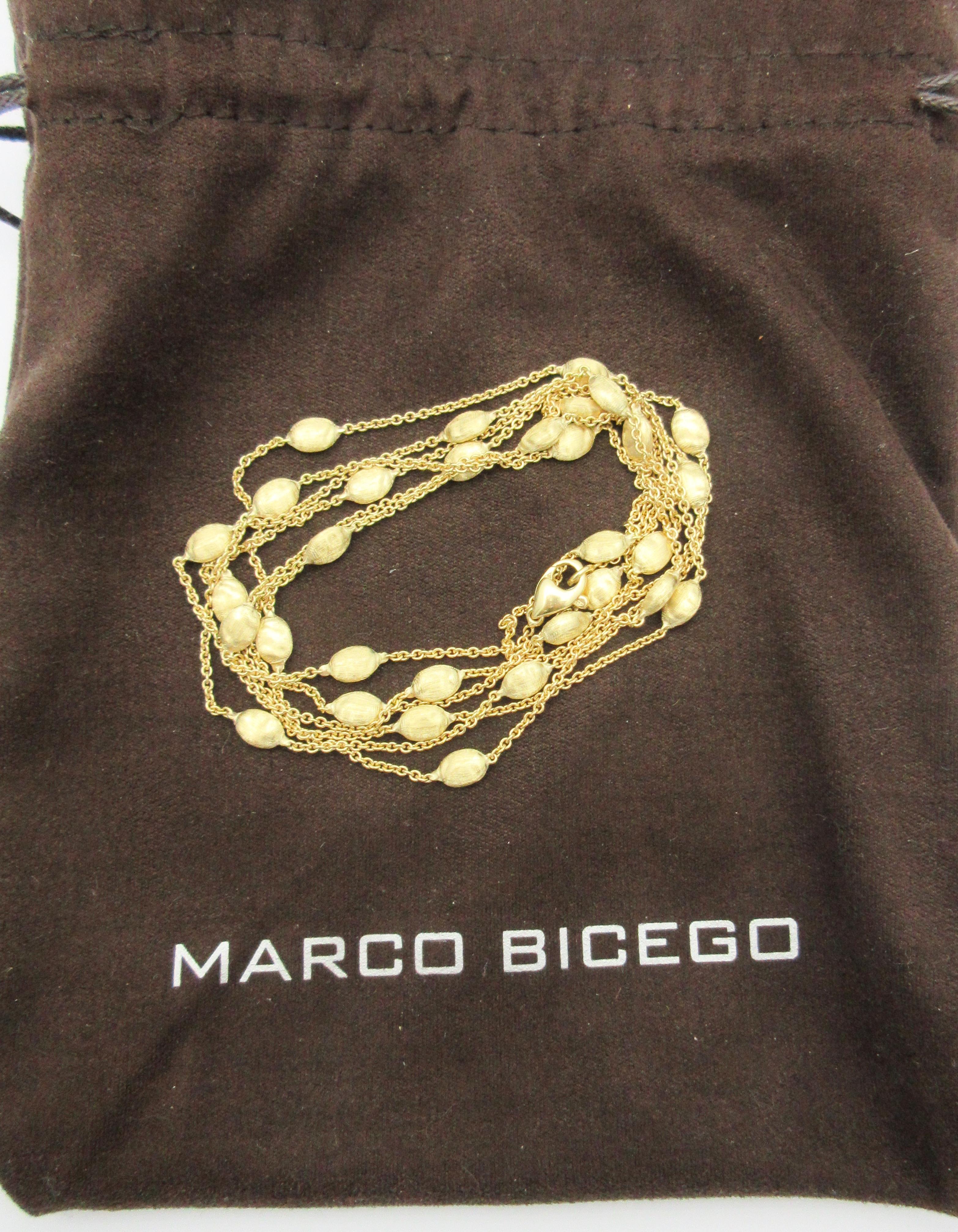 Marco Bicego Siviglia Station Necklace In Excellent Condition In Manchester, NH