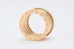 Bvlgari "B Zero" 18 Karat Yellow Gold 5-Row Band