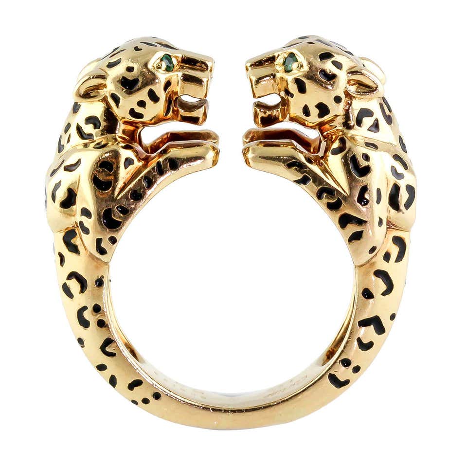 Cartier Panther Ring - 26 For Sale on 1stDibs