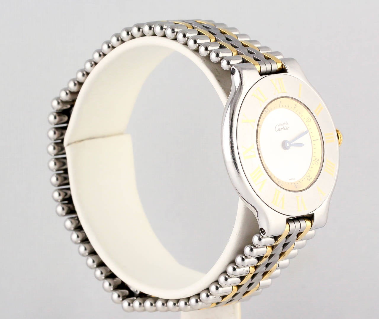 Cartier Lady'sMust de Cartier 21 Quartz Wristwatch In Good Condition In New York, NY