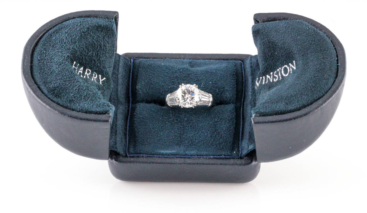 2 carat harry winston engagement ring