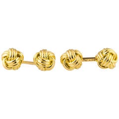 Chopard Gold Knot Cufflinks