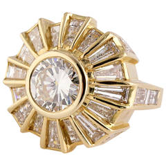 Bulgari Diamond Gold Ring