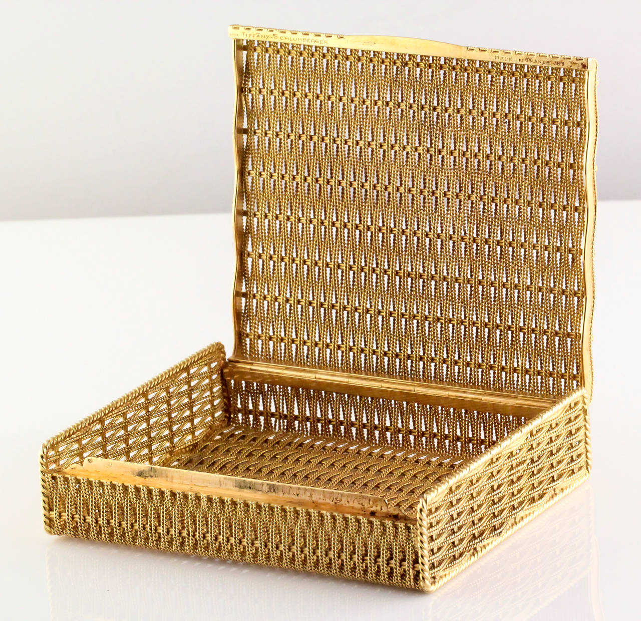 tiffany basket weave