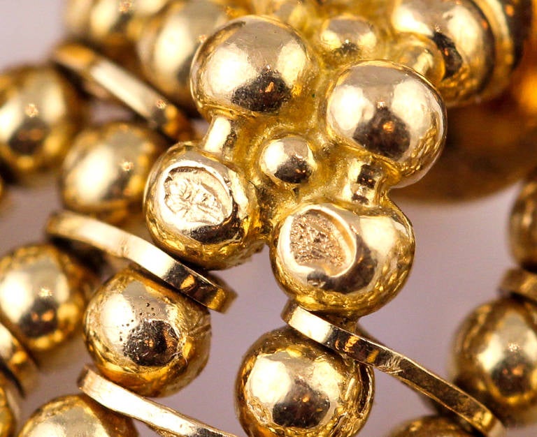 Women's Cartier Draperie Diamond Gold Necklace