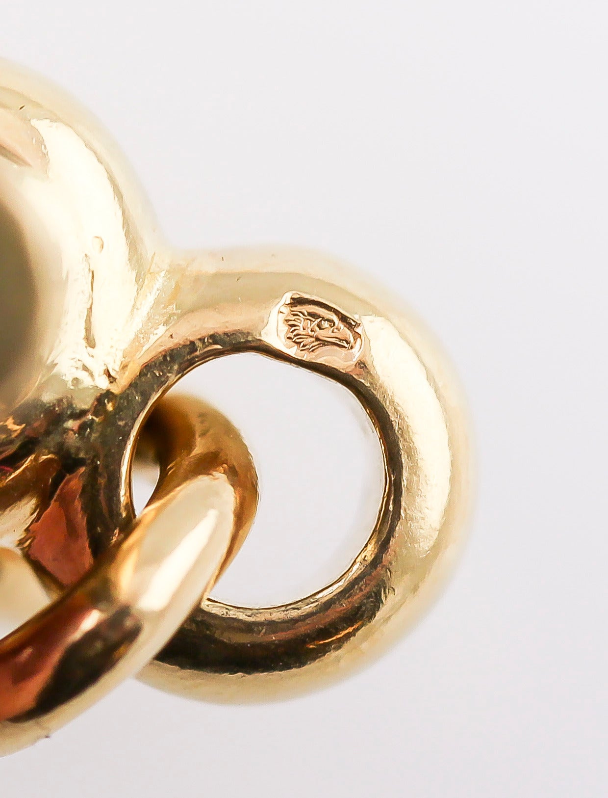 hermes toggle necklace