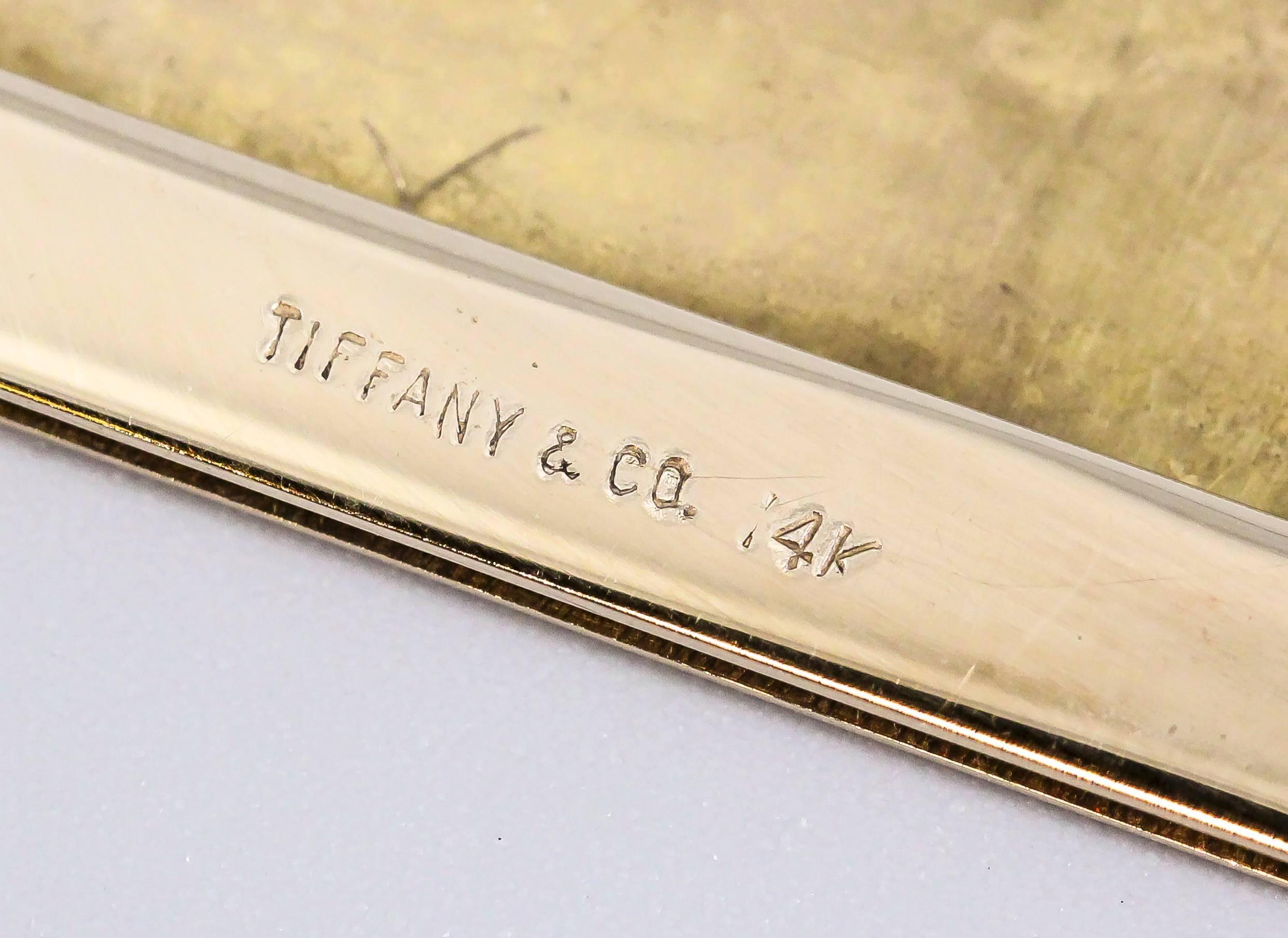 Tiffany & Co. Retro Gold Traveling Picture Frame 2