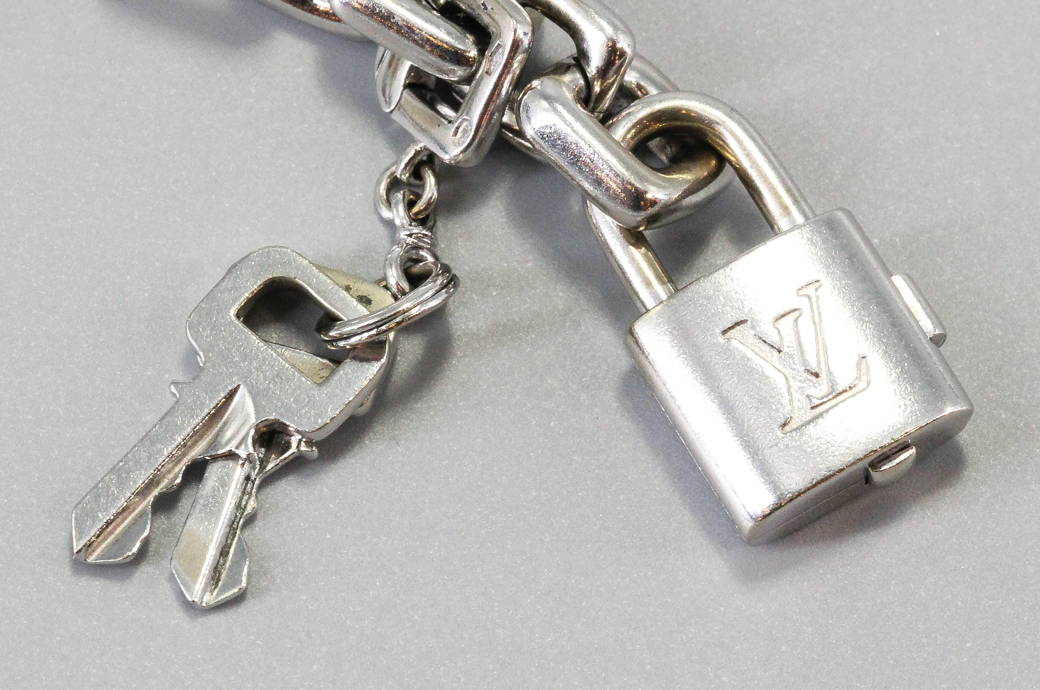Louis Vuitton Gold Charm Bracelet 4