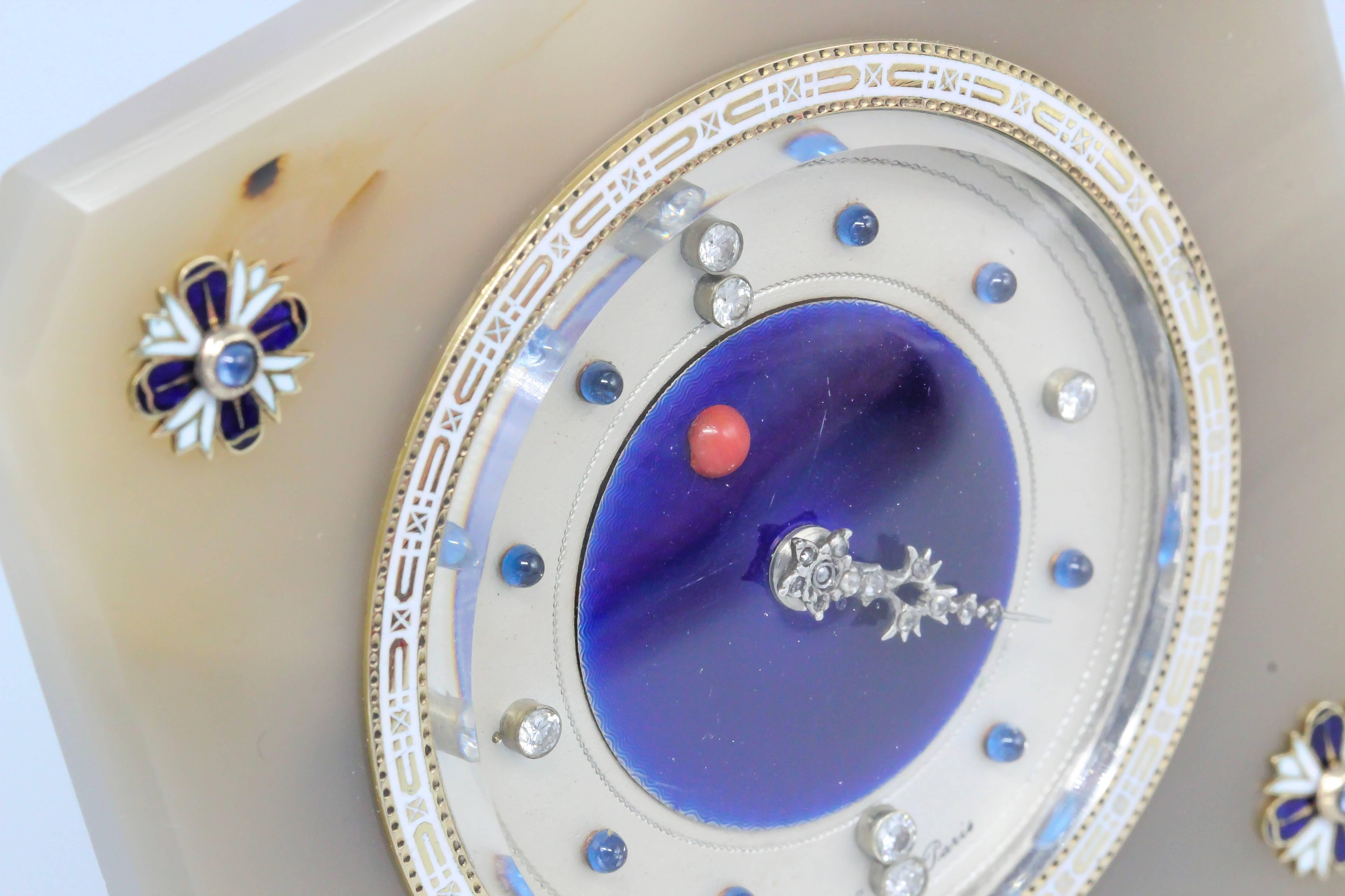 sapphire and agate
