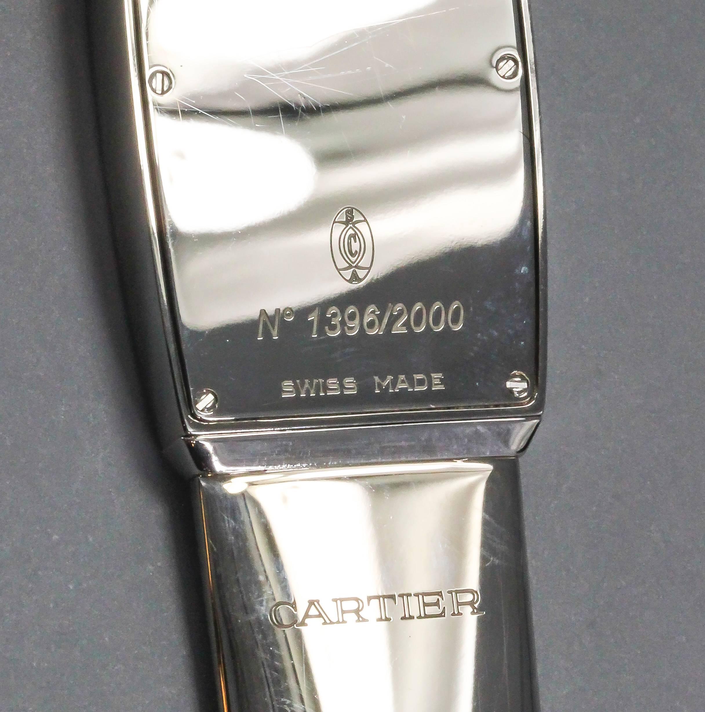 Cartier Limited Edition Watch Letter Opener In Excellent Condition In New York City, NY