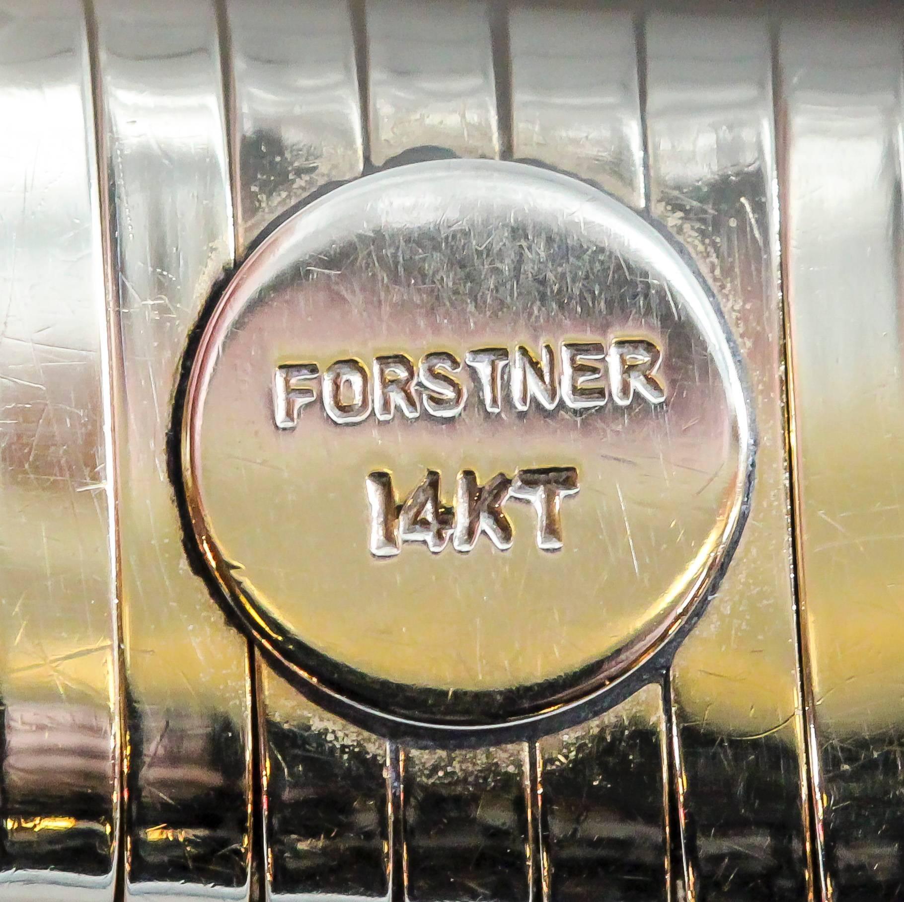 Women's Forstner Trio of Gold Flexible Bangle Bracelets