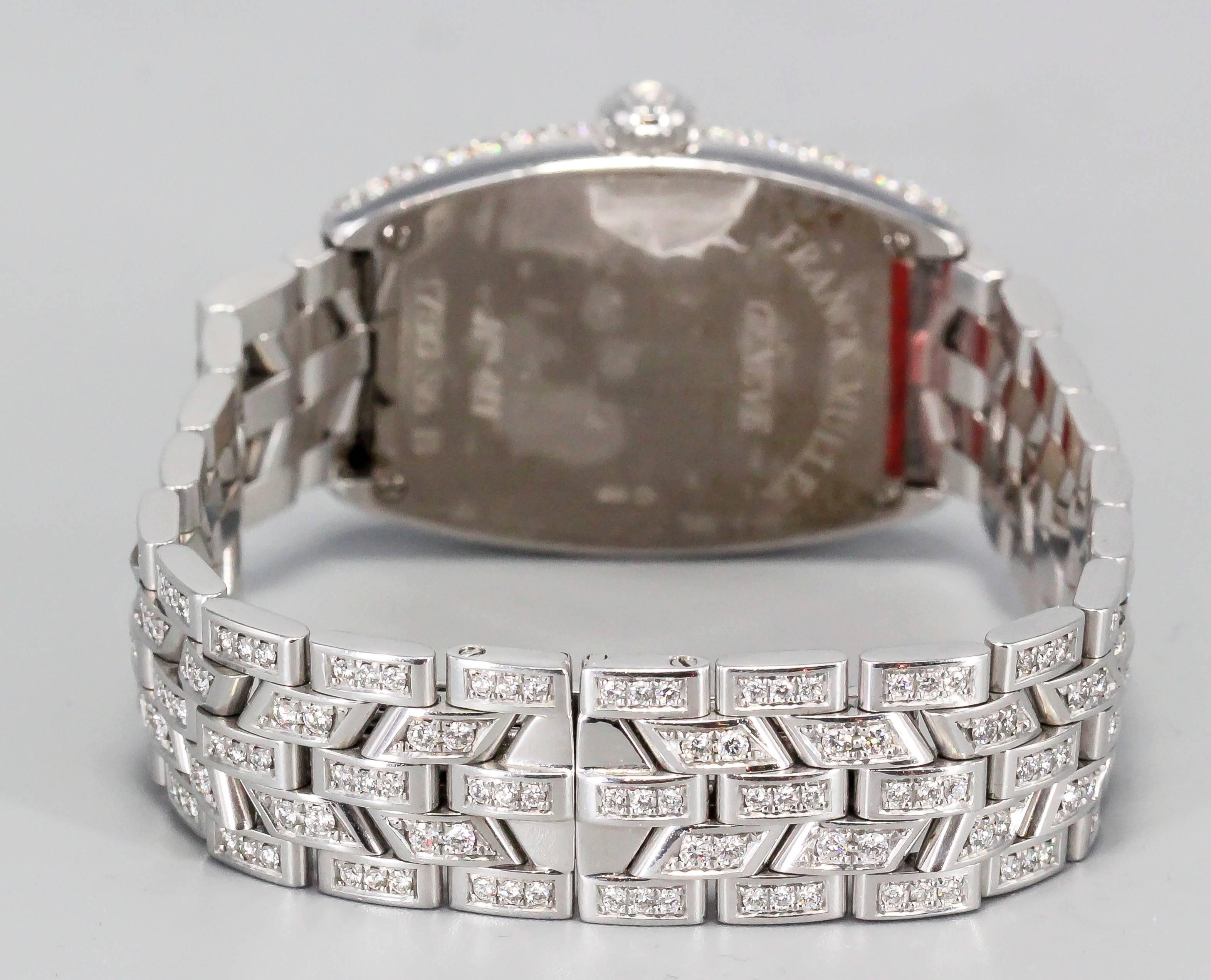 Women's Franck Muller Lady's White Gold Diamond Wristwatch