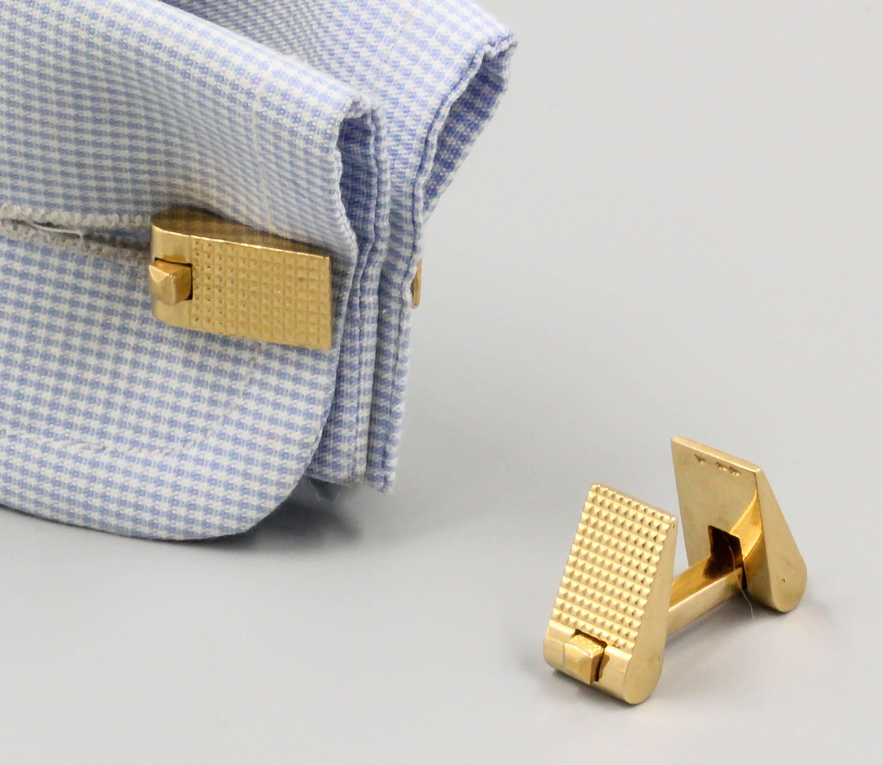 folding cufflinks