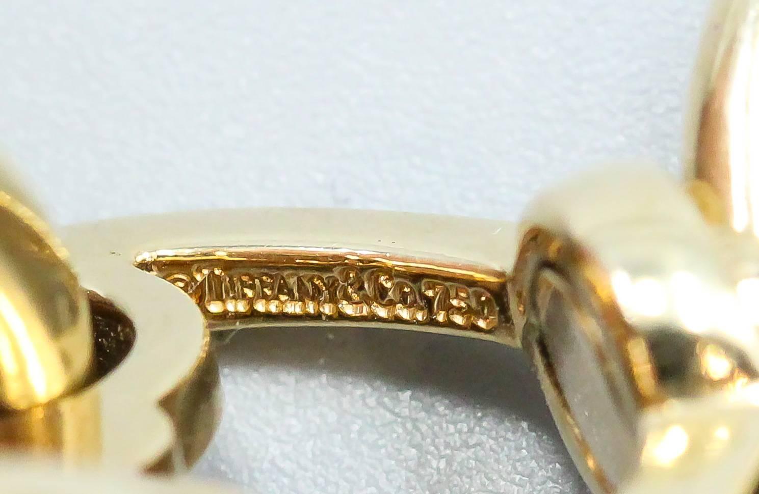 tiffany gold bracelet
