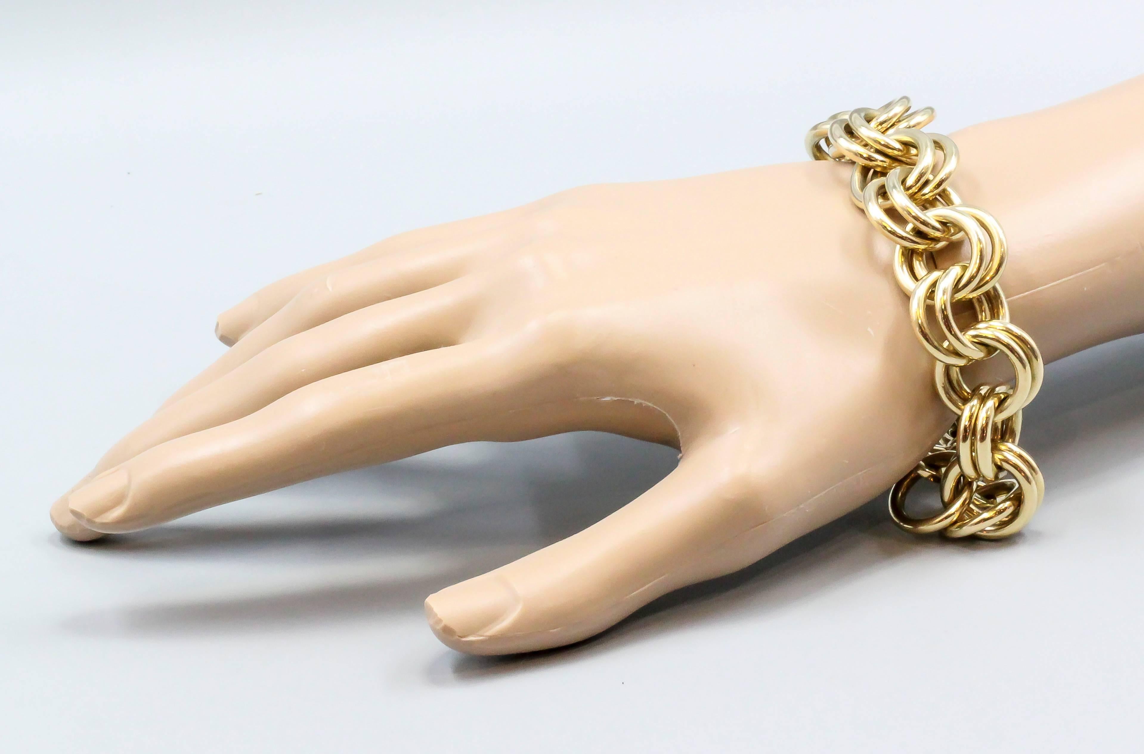 Women's Tiffany & Co. Schlumberger Gold Link Bracelet