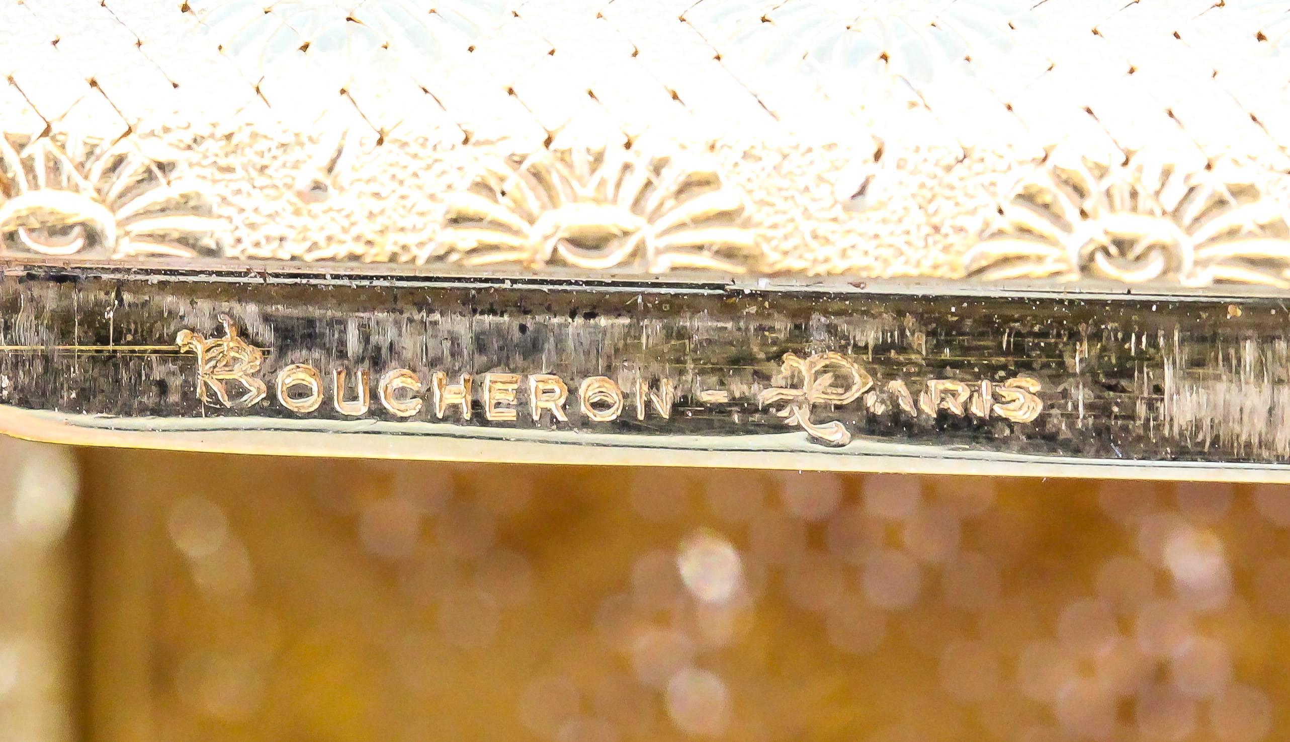 Boucheron Paris Marguerite Collection Diamond Gold  Box 3