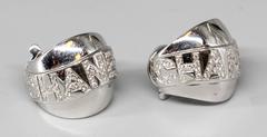 Chanel Bolduc Diamond and White Gold Earrings