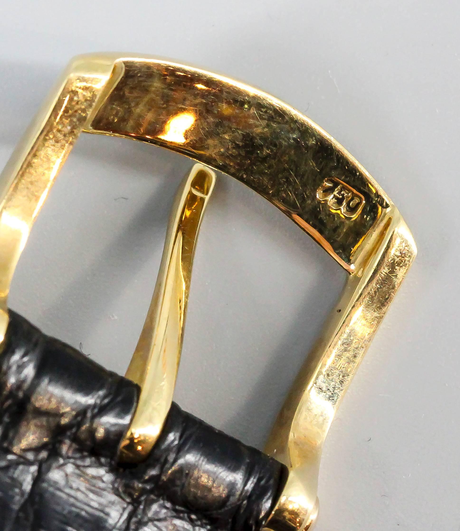 Marc Magnus Gelbgold Limited Edition Skelettierte Automatik-Armbanduhr 2