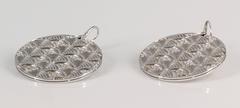 Gianni Bulgari Enigma Diamond White Gold Drop Earrings